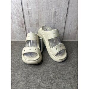 Crocs Adult Classic Crush Sandals Size Men 7 Women 9 Summer Beach Cruise Casual